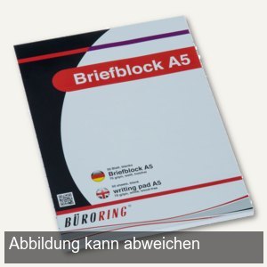 Briefblock DIN A5