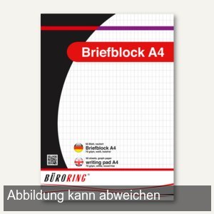 Briefblock DIN A4