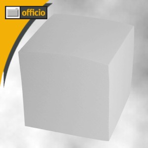 Zettelklotz 9x9x9 cm recycling geleimt VE 240 St.