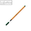 STABILO Tintenfeinschreiber point 88, 0.4 mm, tannengrün, 88/53