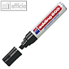 Edding Permanentmarker 800, Keilspitze 4 - 12 mm, schwarz, 4-800001