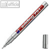 Lackmarker paint-marker 751, Rundspitze: 1-2 mm, permanent, silber, 4-751054