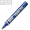 Pentel Permanent Marker, Rundspitze 2.0 mm, wasserfest, blau, N50-CE