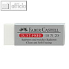 Faber-Castell Radiergummi DUST-FREE, 62 x 22 x 13 mm, weiß, 187120