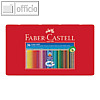 Buntstifte Colour GRIP, Dreikant, Namensfeld, Mine 3mm, 36-er Metall-Etui