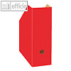Landré Stehsammler DIN A4 - Breite 105 mm, Karton, extrabreit, rot, 100420027
