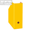 Landré Stehsammler DIN A4 - Breite 105 mm, Karton, extrabreit, gelb, 100420028