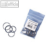 Wedo Stahl-Schl?sselringe in verschiedenen Ausf?hrungen, 15er-Pack, 26230015
