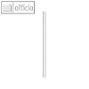 Durable Klemmschienen, DIN A4, max. 30 Blatt, 3mm, wei?, 100 St?ck, 2900-02