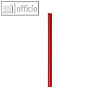 Durable Klemmschienen, DIN A4, rot, max. 60 Blatt, 6mm, 100 St?ck, 290103