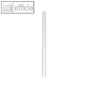 Durable Klemmschienen, DIN A4, transp., max. 60 Blatt, 6 mm, 100 St?ck, 2901-19