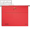 LEITZ Alpha H?ngehefter f?r DIN A4, kaufm. Heftung rot, 5 St?ck, 1984-30-25