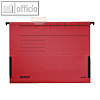 LEITZ ALPHA H?ngetaschen A4, mit Fr?schen, 225g/m?, rot, 5 St?ck, 1986-30-25