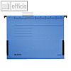 LEITZ ALPHA H?ngetaschen A4, mit Fr?schen, 225g/m?, blau, 5 St?ck, 1986-30-35