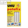 UHU patafix Klebepads, 10 x 12 mm, ablösbar, weiß, 80 Stück, 42620
