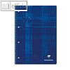 Collegeblock DIN A4+, kariert, 90 g/m?, Ringbuchlochung, 80 Blatt, 5 St?ck