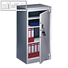 C+P feuergesch?tzter Schrank, H 122,5 x B 65 x T 50 cm, lichtgrau, 1160-000