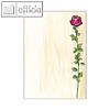 Sigel Motiv-Papier "Rose Bloom", DIN A4, 90 g/m², 25 Blatt, DP695