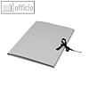 Folia Graukarton-Sammelmappe DIN A3, unbedruckt, mit Band, 6905