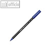 Edding calligraphy-pen 1255, Strichstärke 3.5 mm, blau, 4-125535003
