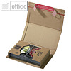 ColomPac Wickelverpackung f?r DIN A5+, 251 x 165 x -60 mm, braun, CP020.04