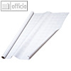 officio Papiertischtuch Rolle, 100 cm x 10 m, 40g/m?, wei?, 2001