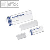Durable Tischnamensschild Dachform, 105/210 x 297 mm, Acryl, 10 St?ck, 8035-19