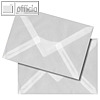 Briefumschlag DIN C6, nassklebend 92 g/m?, transparent-klar, 100 St., 2501024