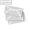 officio Briefumschlag DL, nassklebend, 92g/m?, transparent-klar, 100St., 2502096