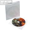 CD Papiertasche mit Sichtfenster, 125 x 125 mm, selbstklebende Klappe, 100 Stück