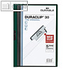 Durable Klemmhefter DURACLIP® 30, DIN A4, bis 30 Blatt, petrol, 220032