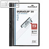 Durable Klemmhefter DURACLIP? 30, DIN A4, bis 30 Blatt, schwarz, 220001