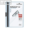 Durable Klemmhefter DURACLIP? 30, DIN A4, bis 30 Blatt, blau, 220006