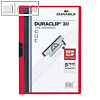 Durable Klemmhefter DURACLIP? 30, DIN A4, bis 30 Blatt, rot, 220003