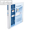 Pr?sentationsringbuch KreaCover - A4+, 4-Ringe ? 30mm, PVC, wei?, 51842E