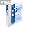 Exacompta Pr?sentationsringbuch KreaCover - A4+, 4-Ringe ? 40mm, wei?, 51843E