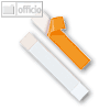 Beschriftungsfenster LABELFIX, 40 mm H x 200 mm B, transparent, 5 St., 8040-19