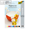 Folia Faserseide, 25 x 32 cm, 25 g/m?, farbig sortiert, 10 Bogen, 910409