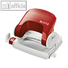 LEITZ Bürolocher "NeXXt" 5038, bis 16 Blatt, rot, 5038-00-25