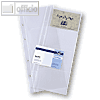 Sigel Ersatzhüllen für 80 Karten, für Visitenkartenringbuch, VZ350