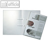 Pr?sentations-/Angebotshefter A4, mit Deckel-Tasche, PP, abheftbar, transparent