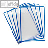 Tarifold Fold?Up Sichttasche mit Drehzapfen, blau, 5er Pack, 194201