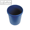Helit Gro?-Papierkorb, 30 Liter, (?)35 x (H)41 cm, PE, blau, H6106134