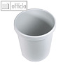 Helit Gro?-Papierkorb, 30 Liter, (?)35 x (H)41 cm, PE, lichtgrau, H6106182
