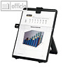 Fellowes Konzepthalter / Schreibplatte f?r DIN A4, mit Lineal, schwarz, 21106