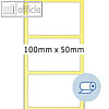 Herma Rollenetiketten - 100 x 50 mm, Thermodruck, wei?, 2.000 St., 4090