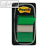 Post-it Index Standard Haftnotizen, 25,4 x 43,2 mm, grün, 50 St., I680-3