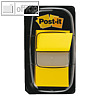 Post-it Index Standard Haftnotizen, 25.4 x 43.2 mm, gelb, 50 St., I680-5