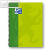 Collegeblock DIN A4, liniert, 90g/m?, 80 Blatt, Rand links, sortiert, 100050357