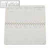 Quo Vadis PLANITAL Taschenkalender-Einlage quer - 8.8 x 17 cm, elfenbein,422007Q